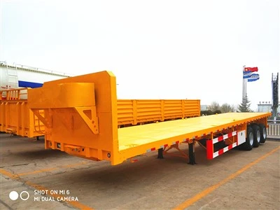 Semiremolc pla de contenidors de 40 peus