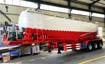 Xina Manufactura TONGYA Bulk Cemen Tank Semiremolc