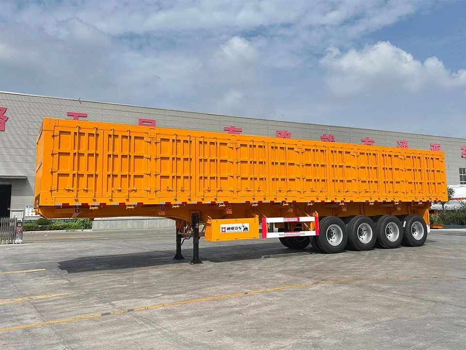 120t Side Dump semi tràiler