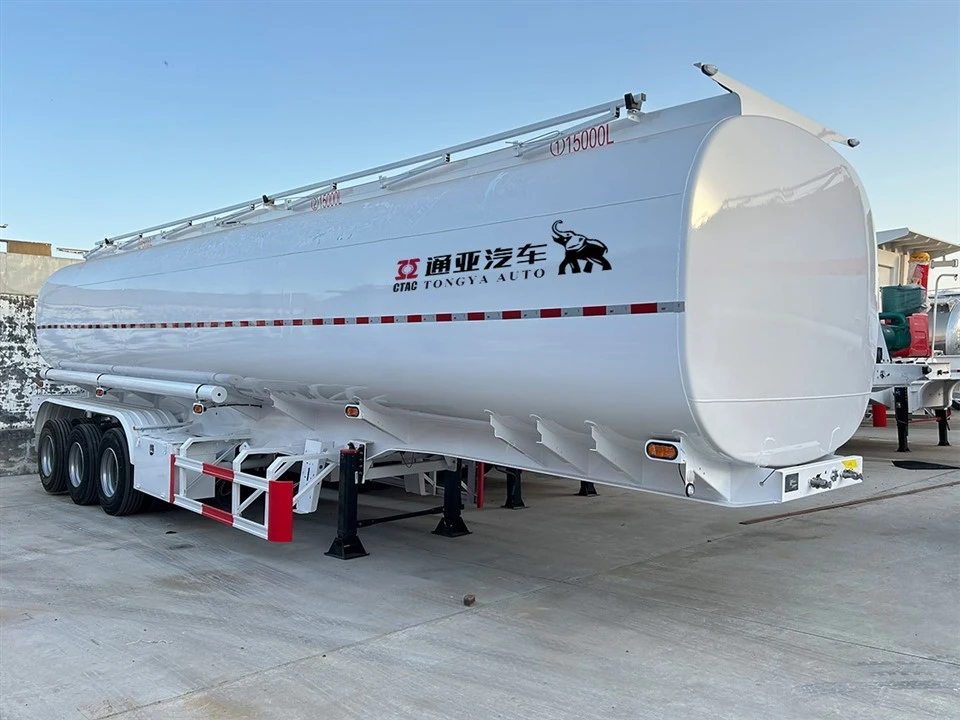 Semiremolc cisterna de combustible de 3 eixos 36T