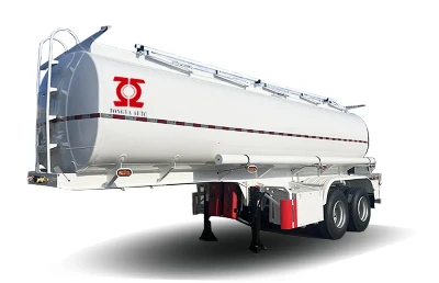 2axles de combustible semi remolc