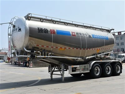 40T Conterió de ciment alumini semi remolc